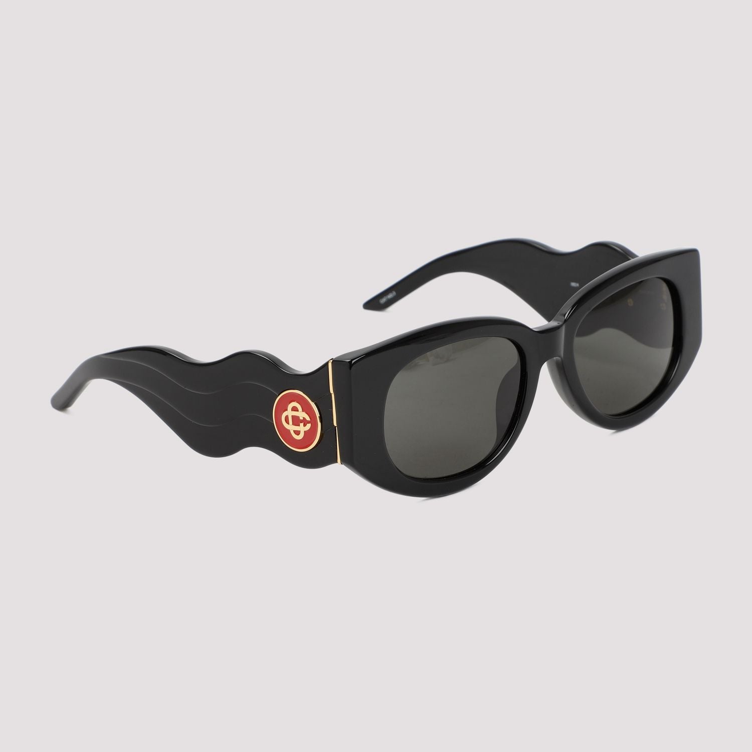 CASABLANCA Metal Oval Wave Sunglasses - Banlieue91 -