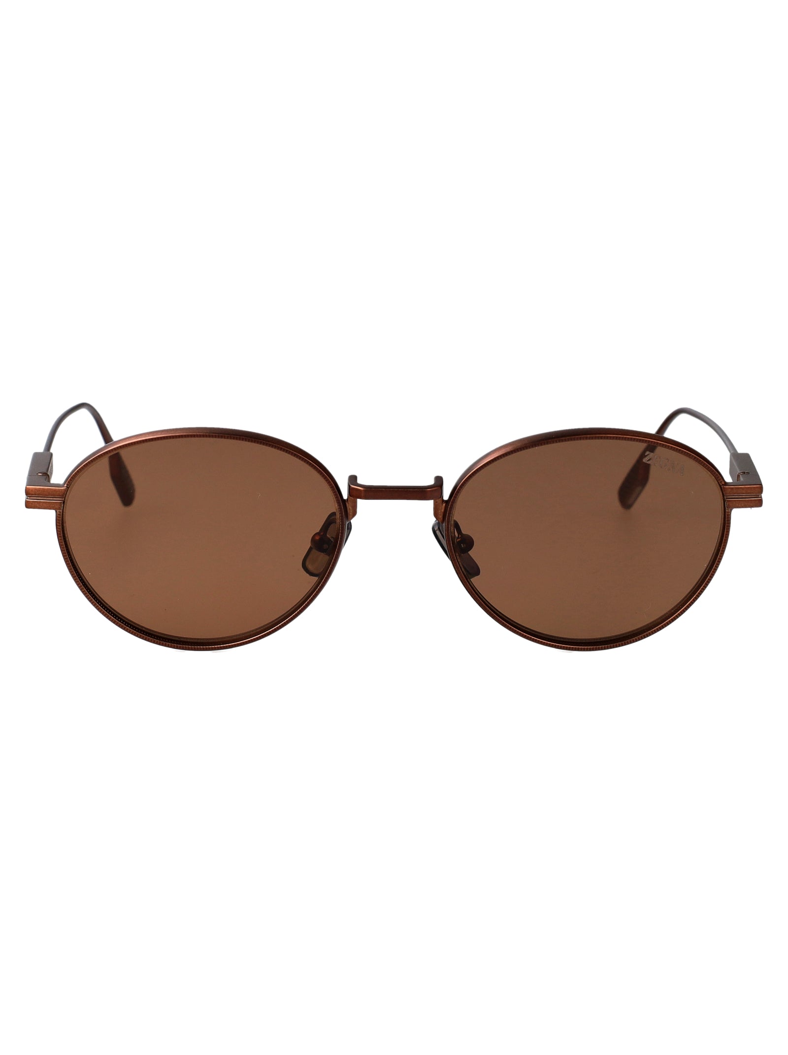 ERMENEGILDO ZEGNA Opulent Metal Sunglasses for Men - Banlieue91 -