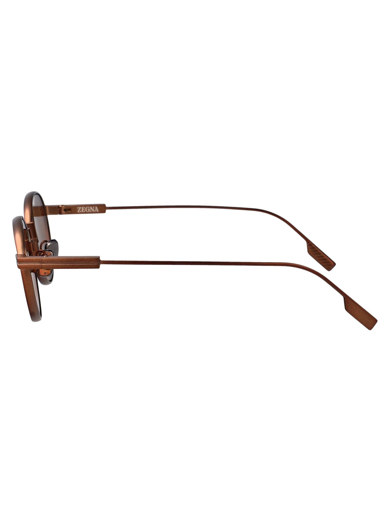 ERMENEGILDO ZEGNA Opulent Metal Sunglasses for Men - Banlieue91 -