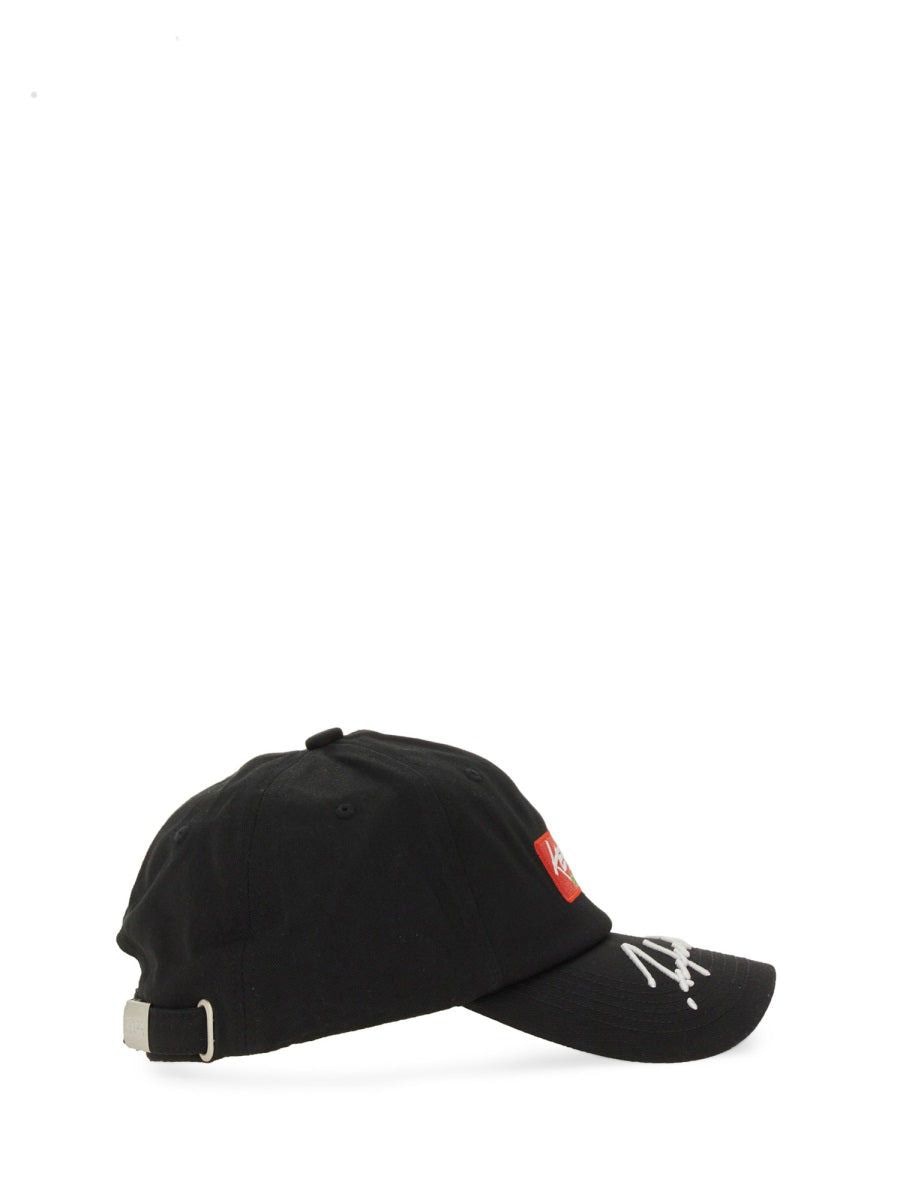 KENZO Cotton Cap with 'X FUTURA 2000' Embroidery - Banlieue91 -