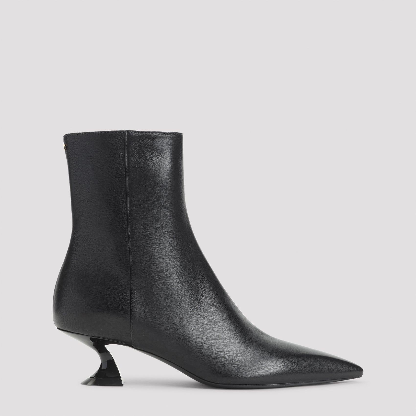 LANVIN Mini Kitten Heel 50 mm Lambskin Ankle Boots - Banlieue91 -
