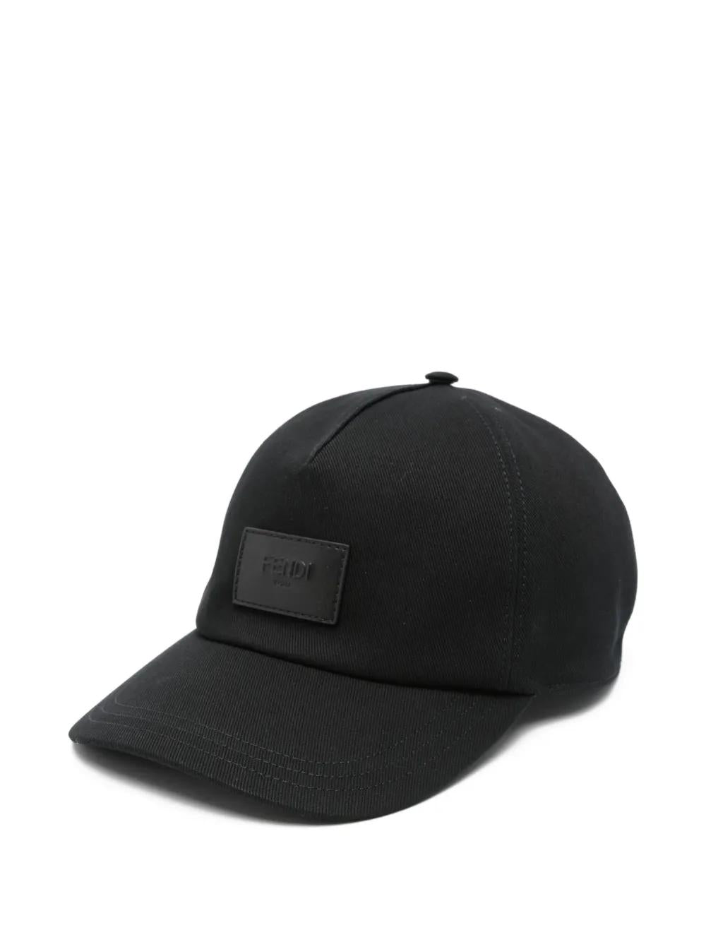 FENDI Baseball Cap with Logo Plaque - FW25 - Banlieue91 -