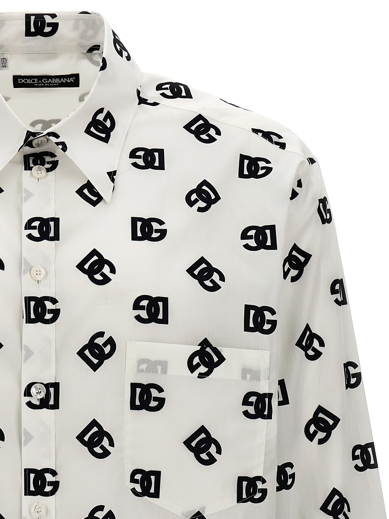 Dolce & Gabbana All Over Logo Shirt - Banlieue91 -