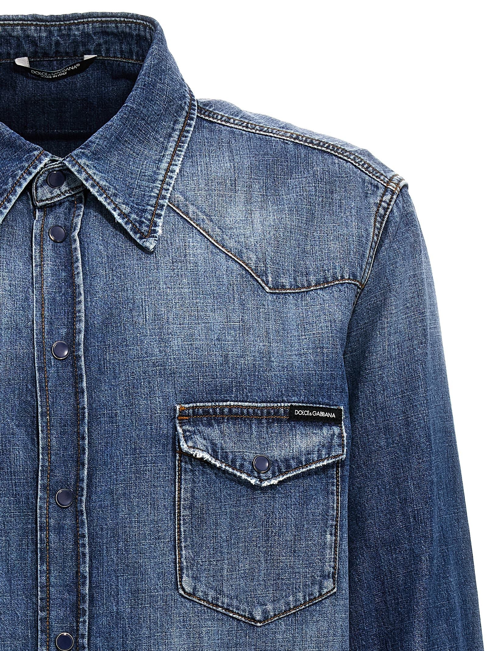 Dolce & Gabbana Denim Shirt - Banlieue91 -
