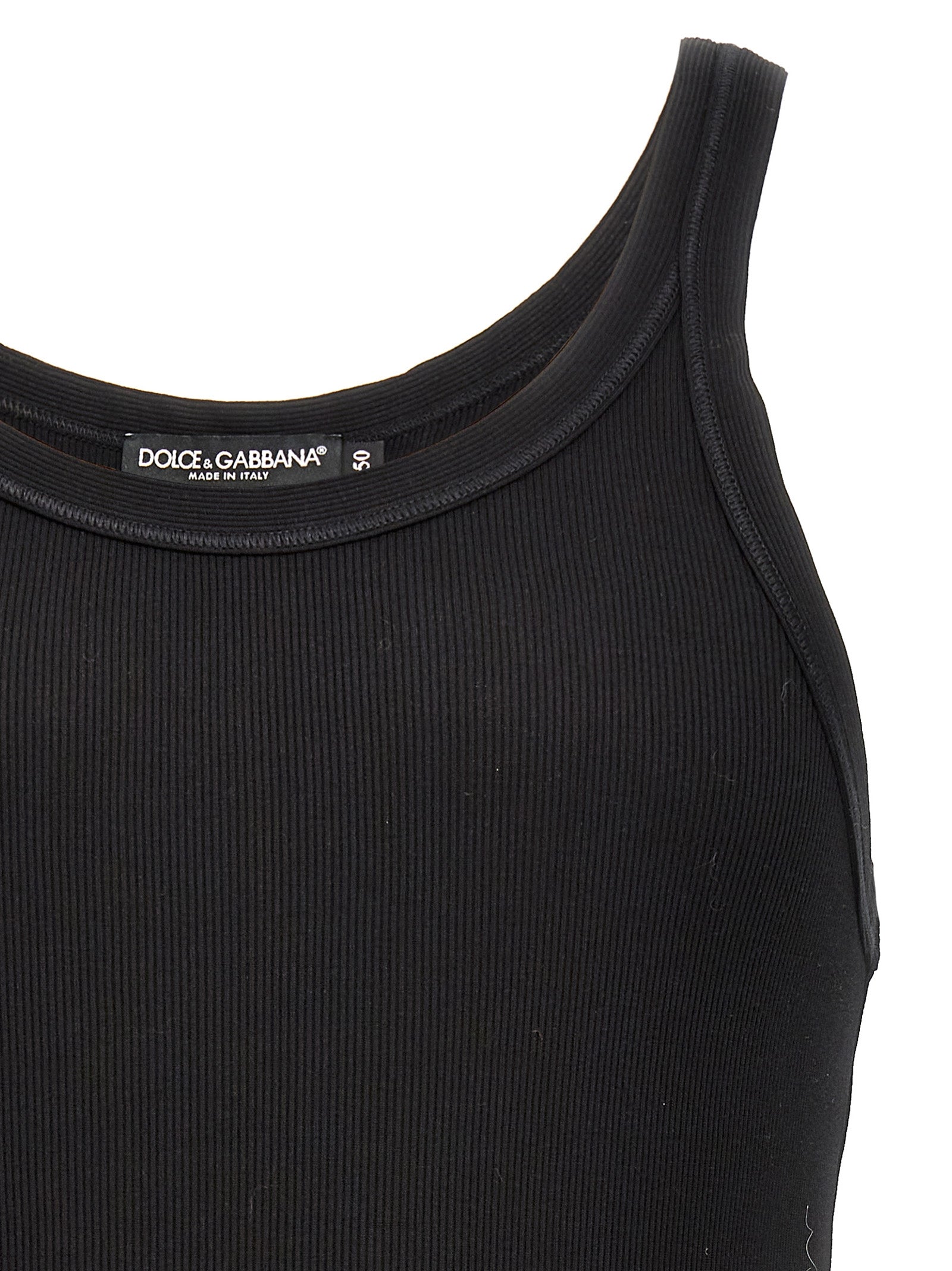 Dolce & Gabbana Ribbed Tank Top - Banlieue91 -