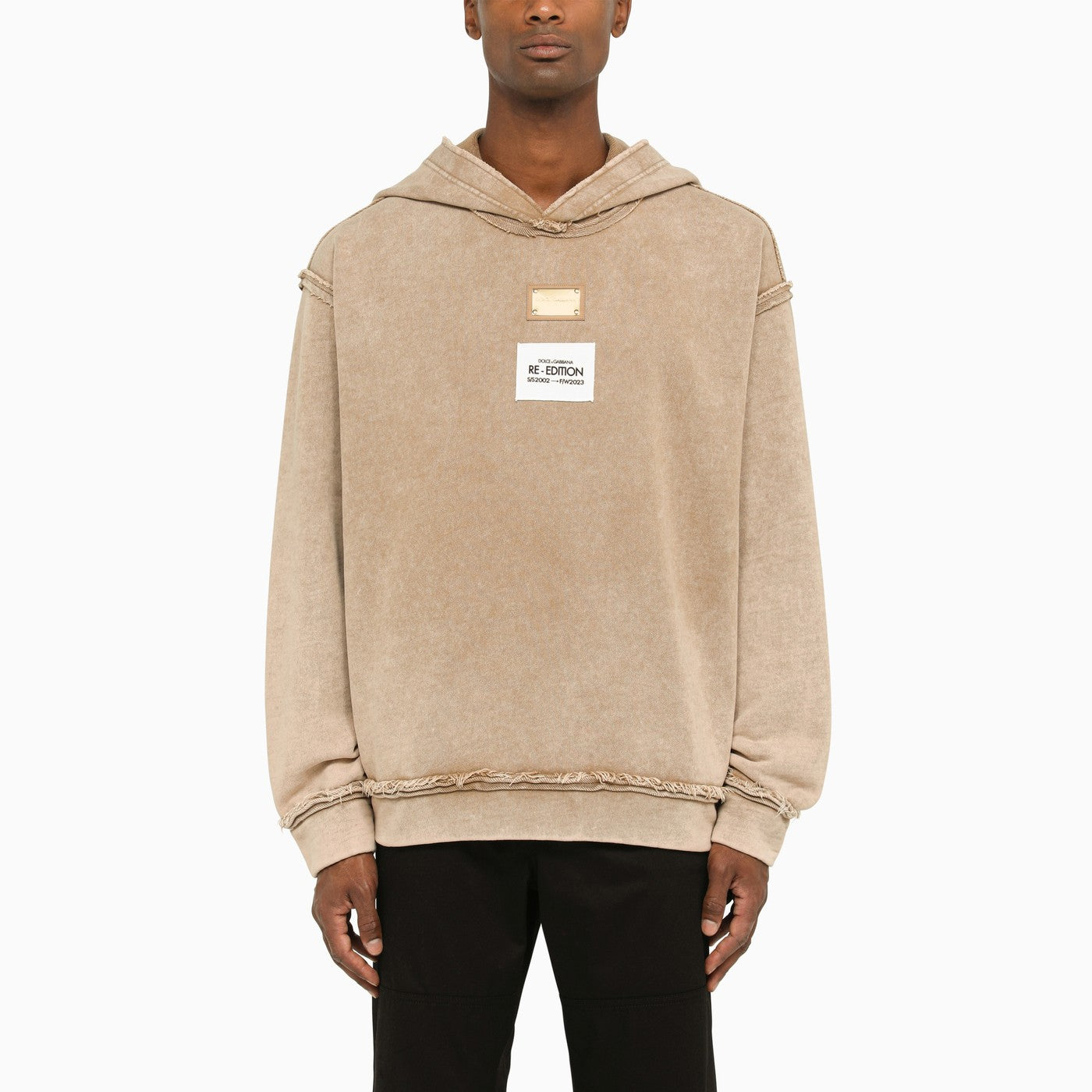 Dolce&Gabbana Vintage Effect Re Edition Hoodie - Banlieue91 -