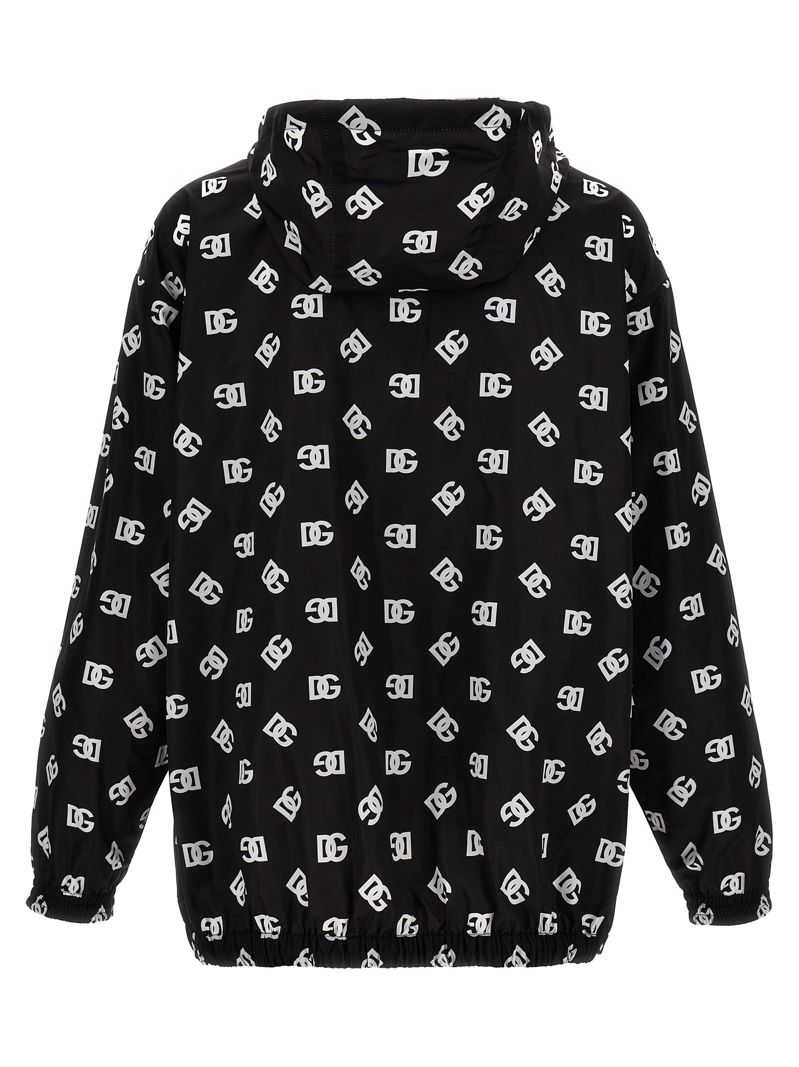 Dolce & Gabbana Logo Print Hooded Jacket - Banlieue91 -