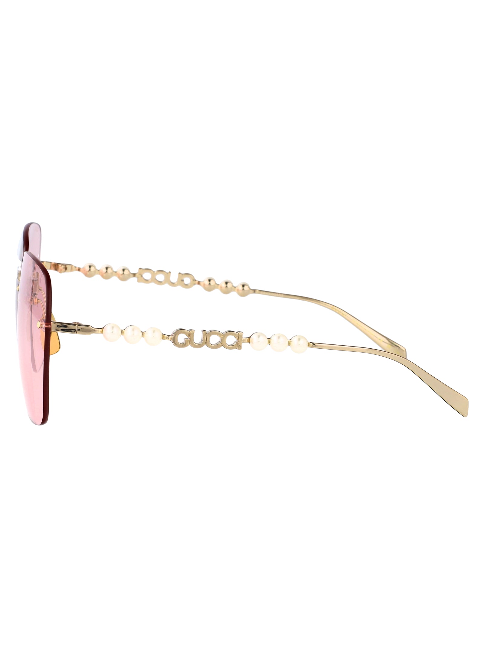 GUCCI Metallic Gold Sunglasses for Women - Banlieue91 -