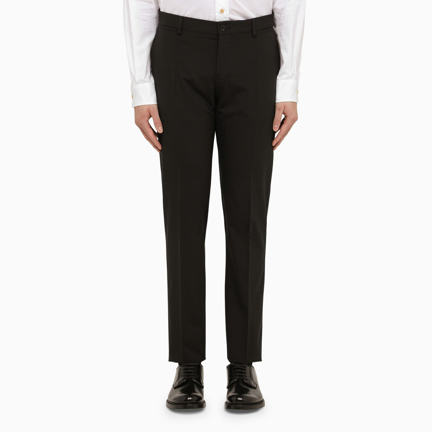 Dolce&Gabbana Black Wool Single Breasted Suit - Banlieue91 -