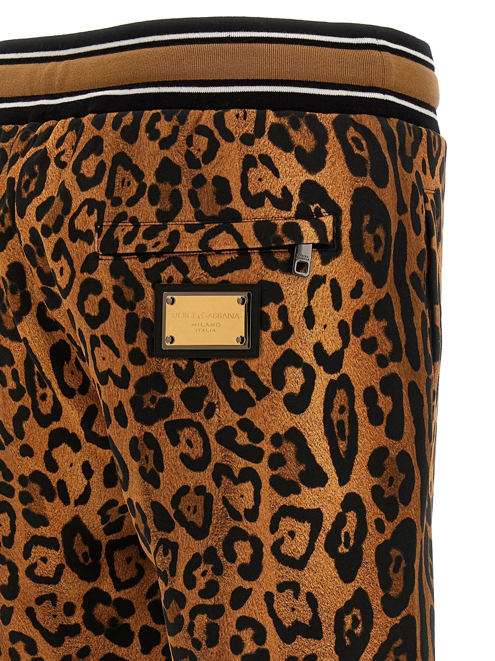 Dolce & Gabbana Animalier Joggers - Banlieue91 -