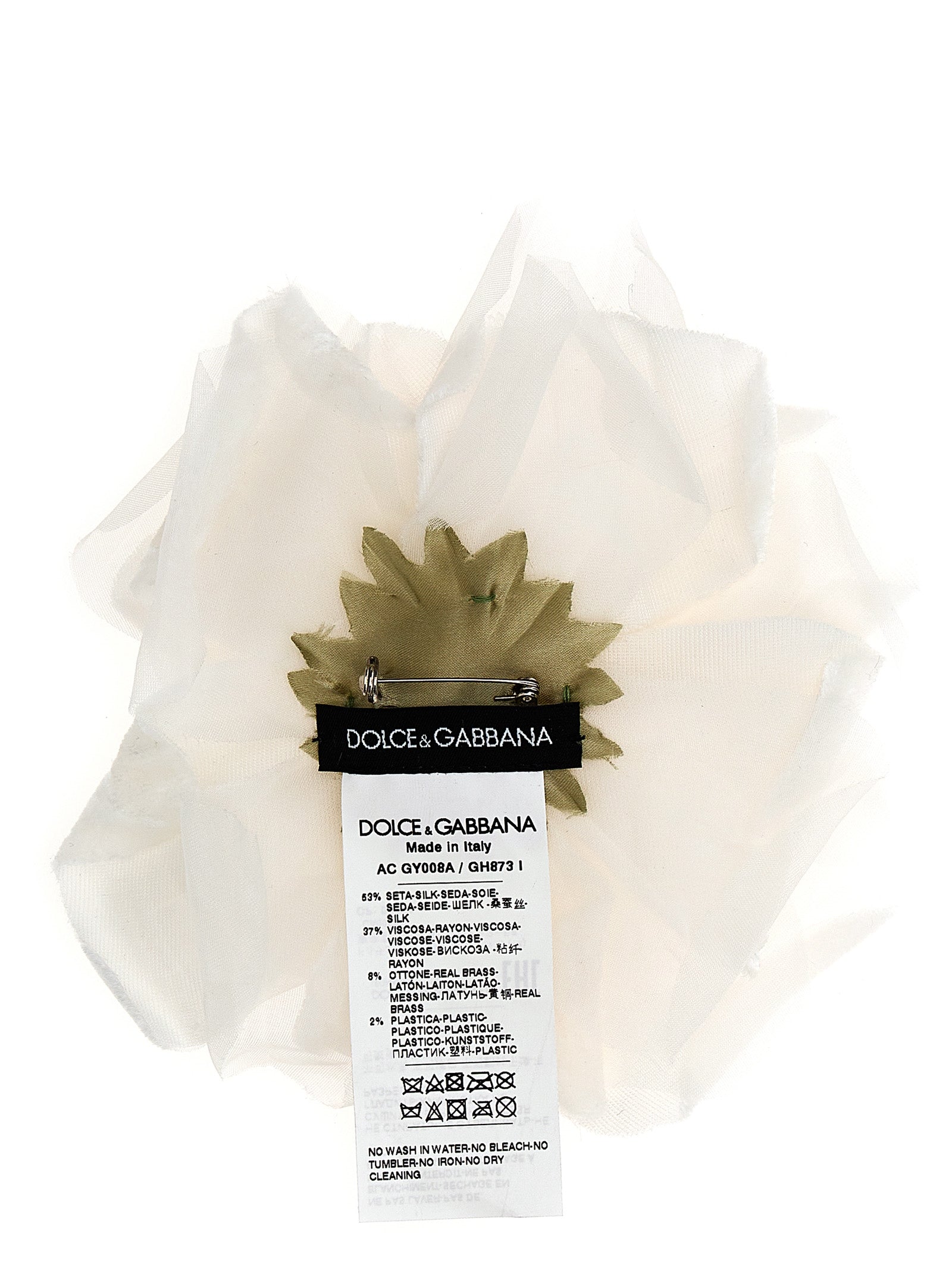 Dolce & Gabbana Flower Brooch - Banlieue91 -