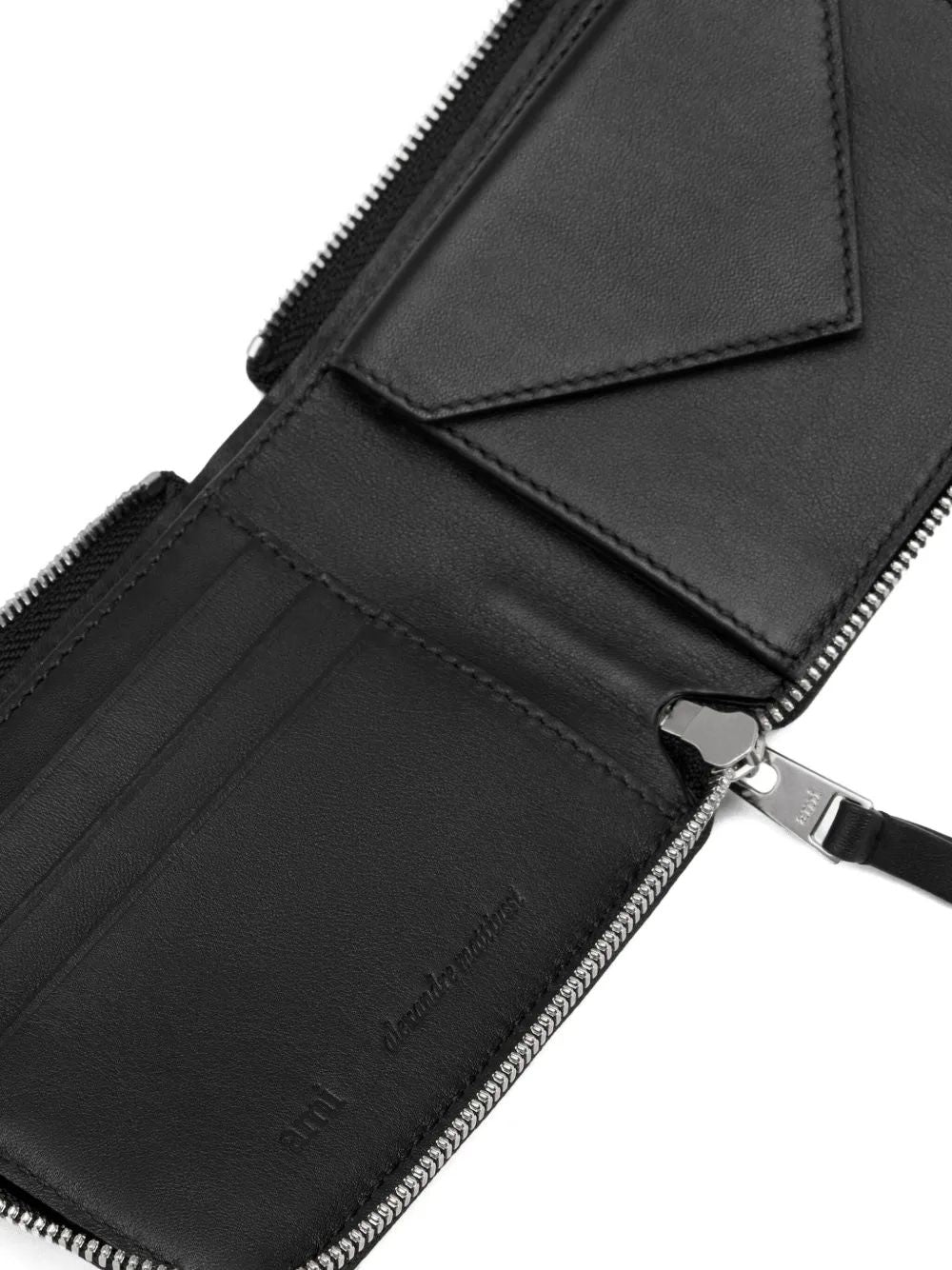 AMI PARIS Compact Mini Wallet for Men - Banlieue91 -