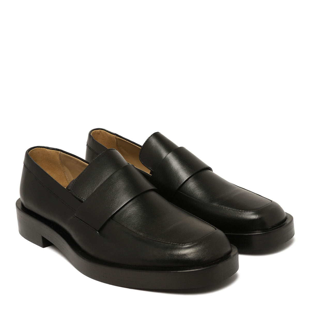 CALVIN KLEIN Men's Leather Flat Moccasins - Banlieue91 -