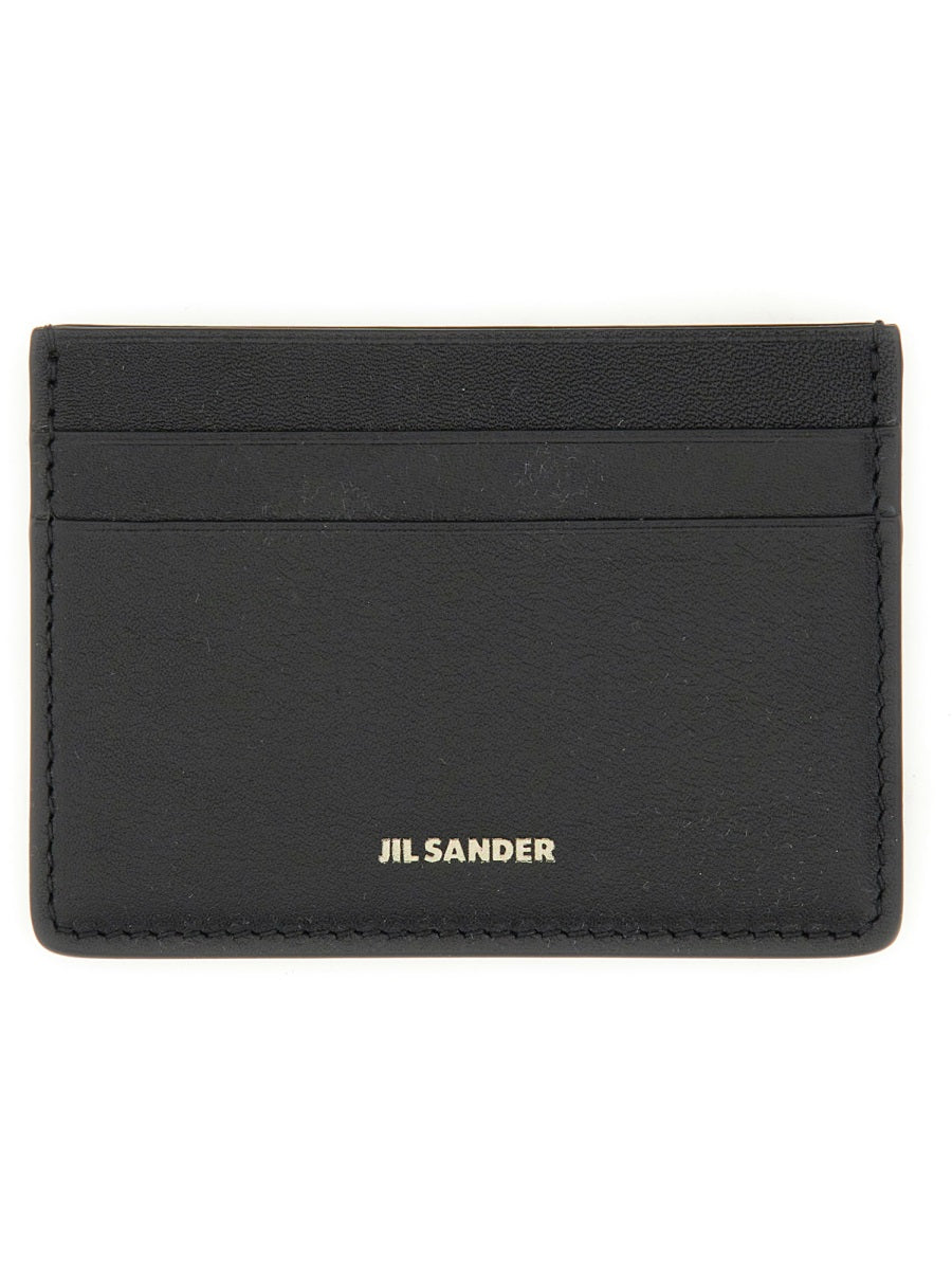 JIL SANDER Mini Leather Card Holder - Banlieue91 -
