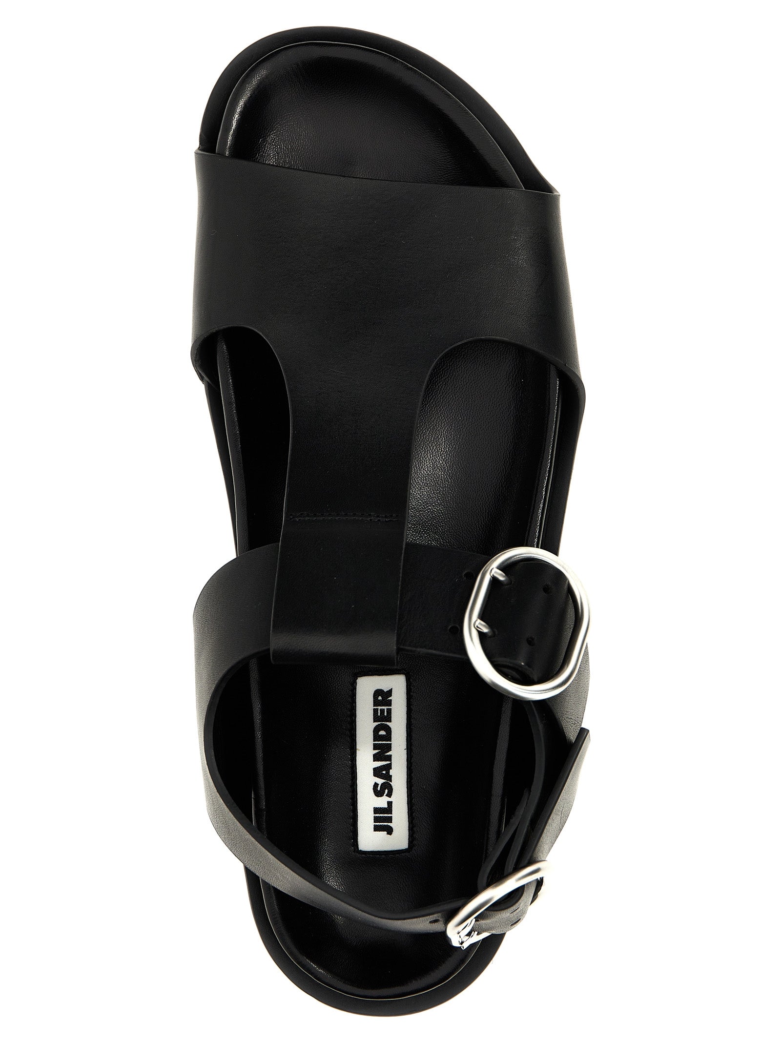 Jil Sander Leather Sandals - Banlieue91 -