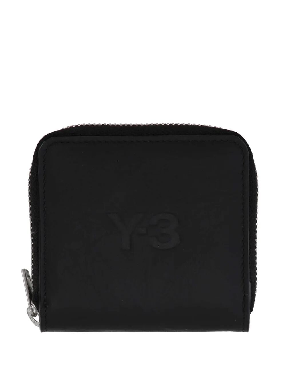 Y-3 Mini Zip-Around Leather Wallet for Men - Banlieue91 -