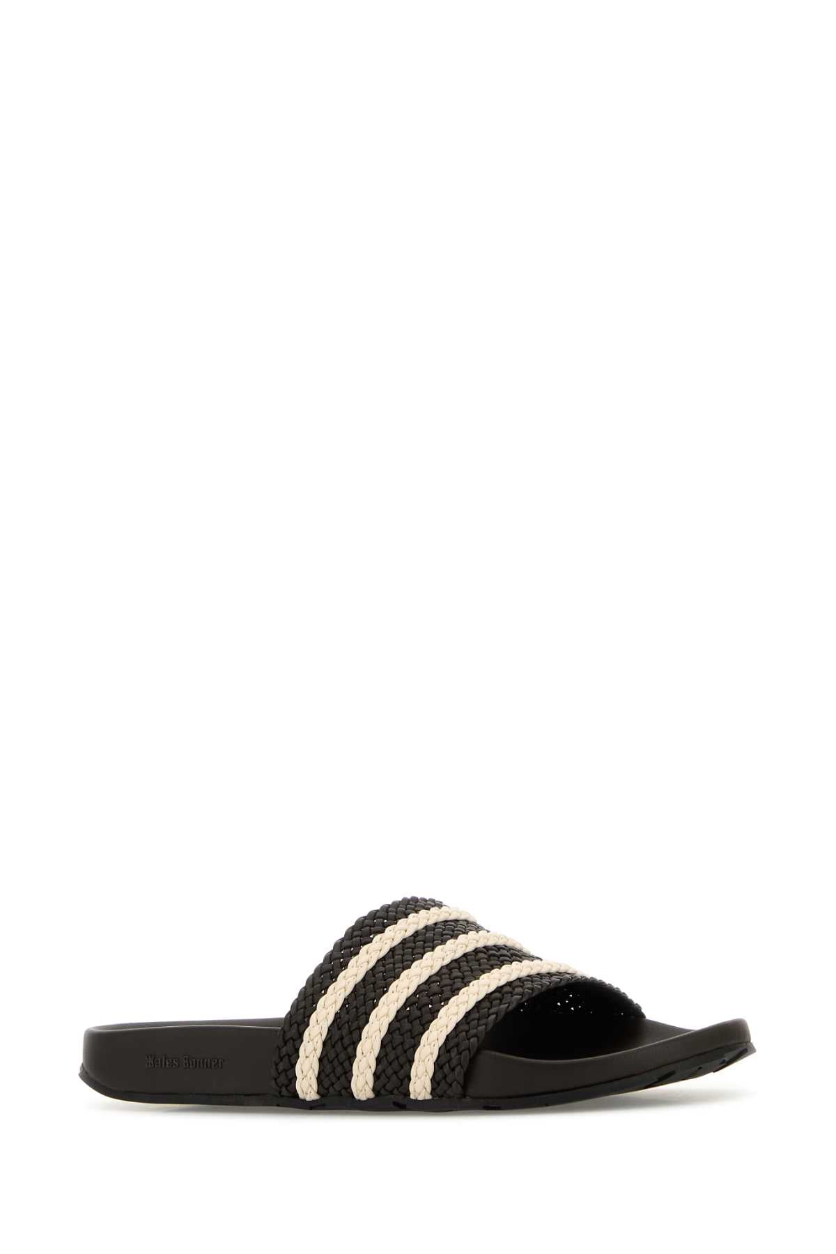 ADIDAS X WALES BONNER Men's Premium Leather Adilette Slippers - Banlieue91 -