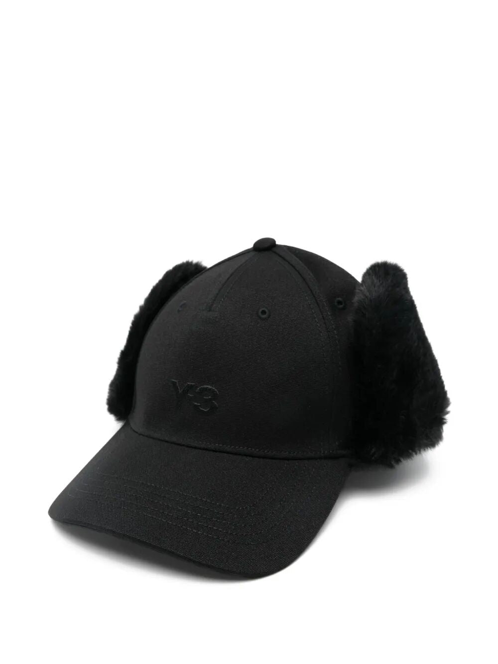 Y-3 Faux Fur Baseball Cap - Banlieue91 -