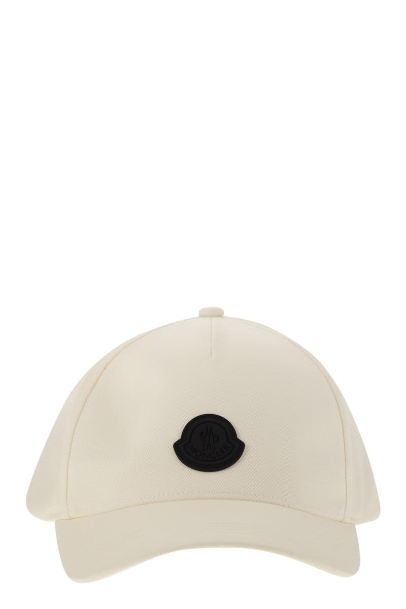 MONCLER Classic Cotton Gabardine Baseball Cap - Banlieue91 -