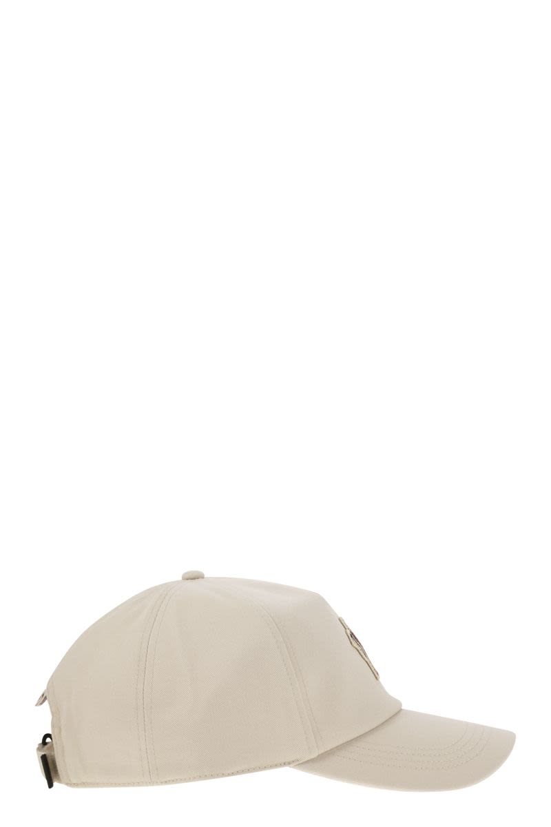 MONCLER GRENOBLE Cotton Gabardine Baseball Cap for Men - Banlieue91 -