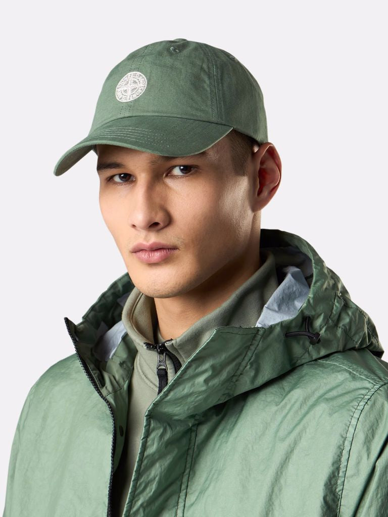 STONE ISLAND Embroidered Mini Cap for Men - SS25 Collection - Banlieue91 -