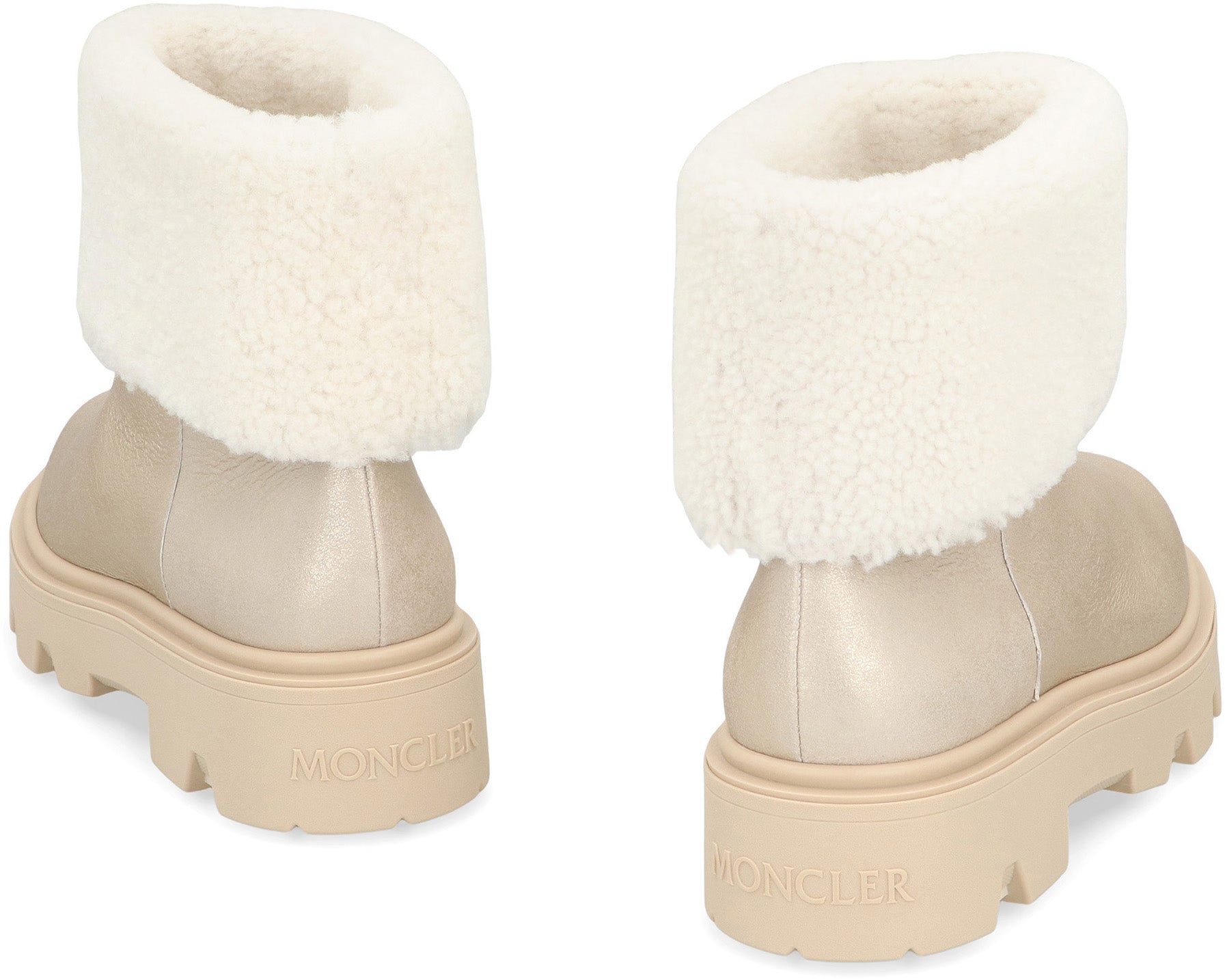 MONCLER Shearling Winter Boots - Banlieue91 -