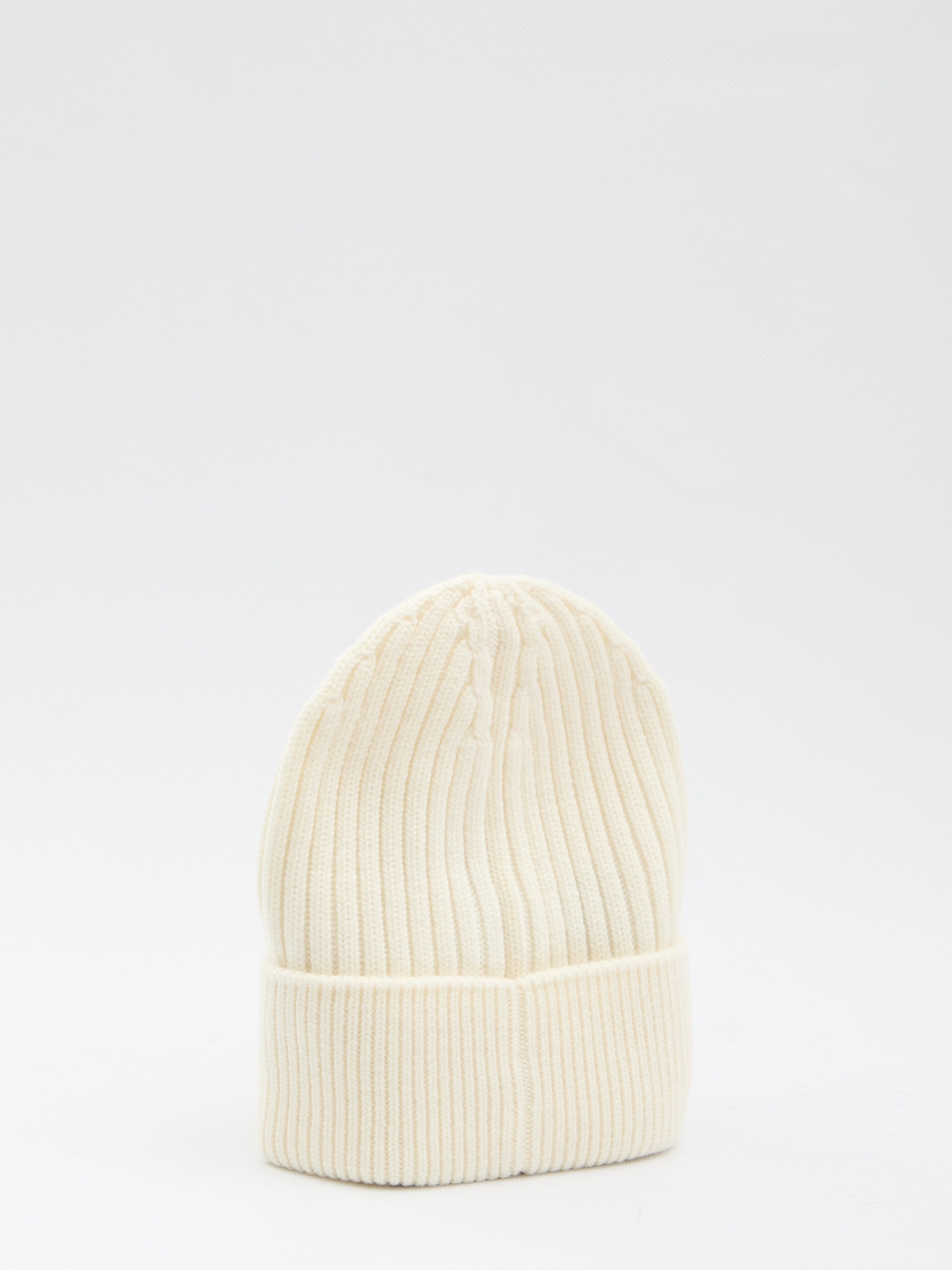 MONCLER Stylish Wool Hat for Men - FW25 Collection - Banlieue91 -