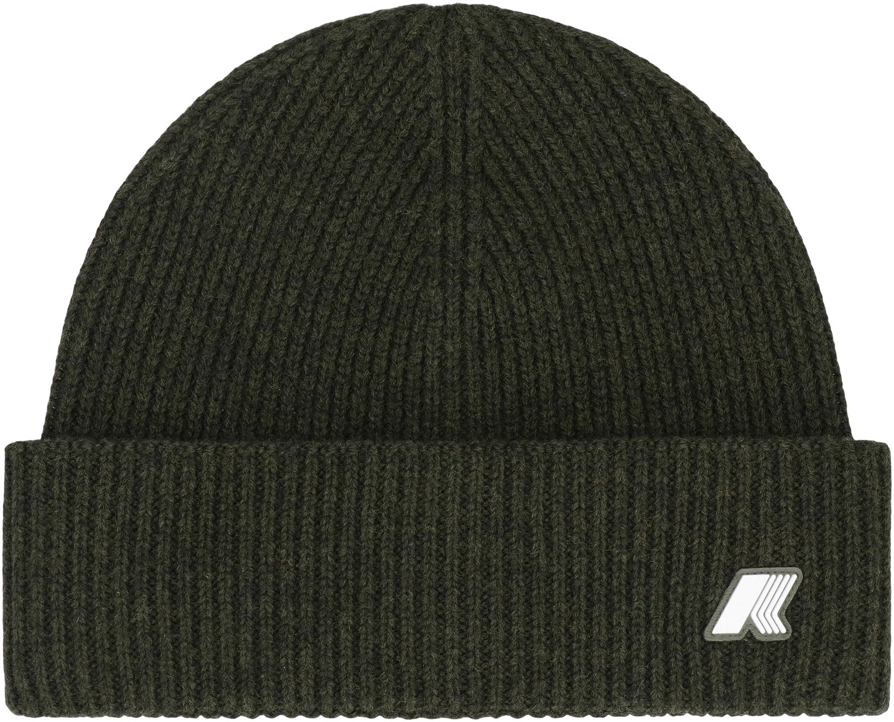 K-WAY Wool Knit Beanie with Turned-Up Brim - Sizes XS-S, M-L, XL-2XL - Banlieue91 -