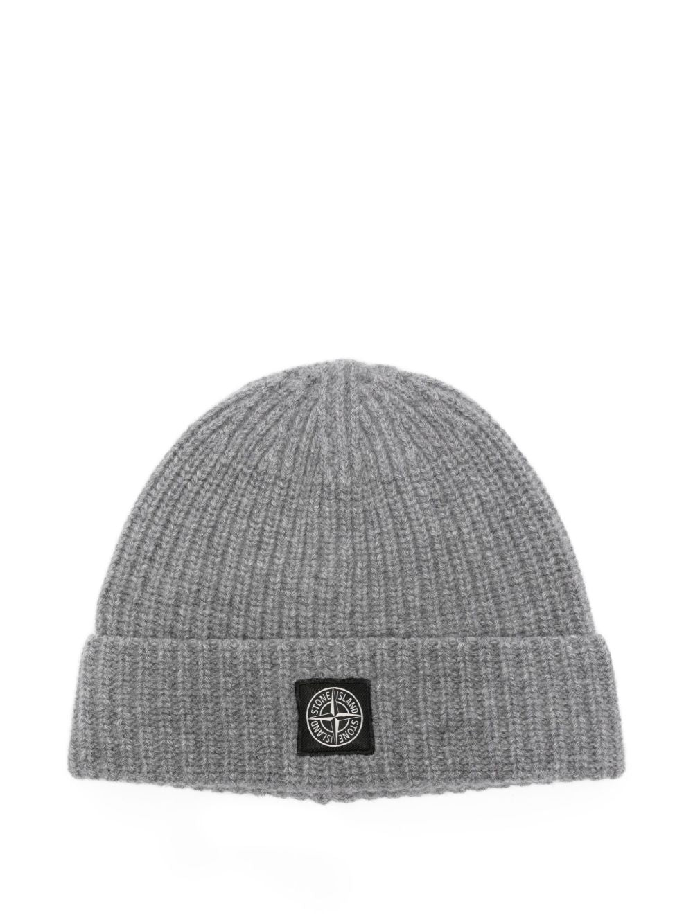 STONE ISLAND Lightweight Wool Knit Beanie for Men - Banlieue91 -