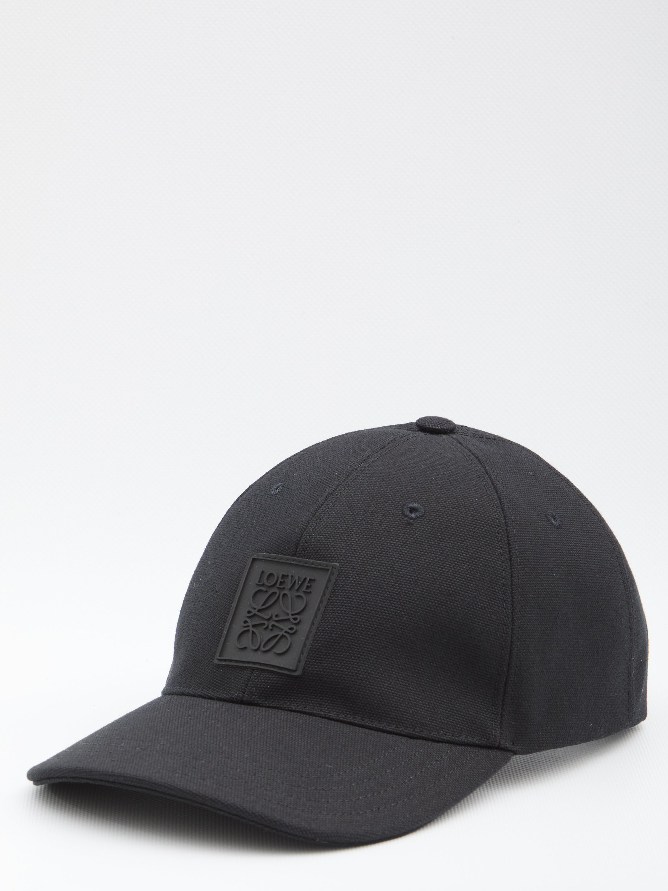 LOEWE Adjustable Canvas Cap with Anagram Patch - One Size - Banlieue91 -