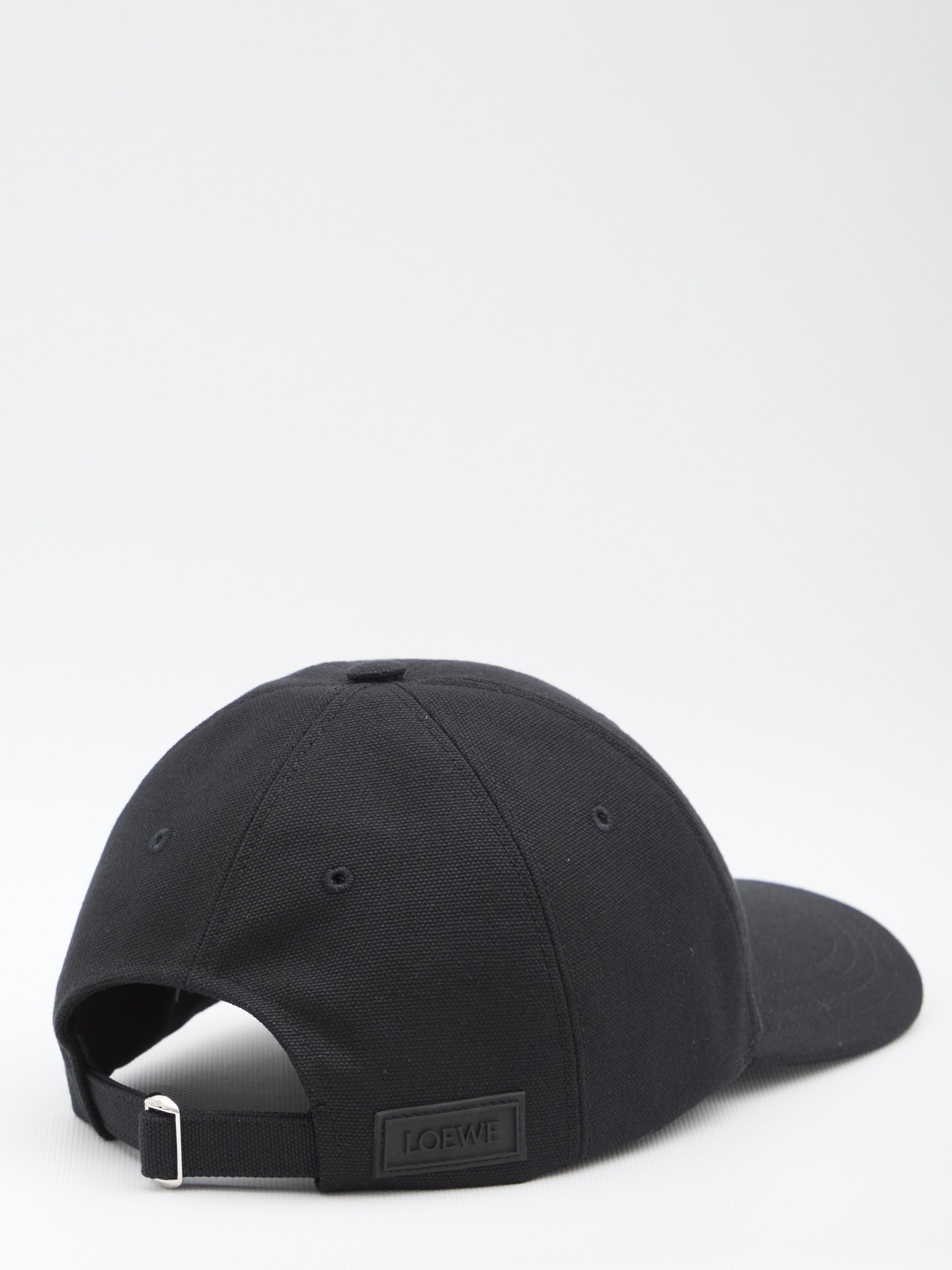 LOEWE Adjustable Canvas Cap with Anagram Patch - One Size - Banlieue91 -
