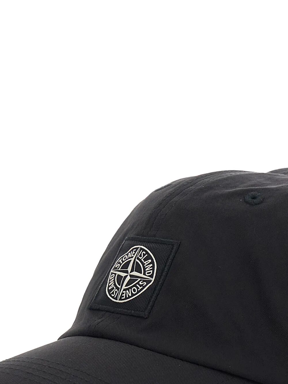 STONE ISLAND Nylon Baseball Cap with Compass Logo Patch - Banlieue91 -