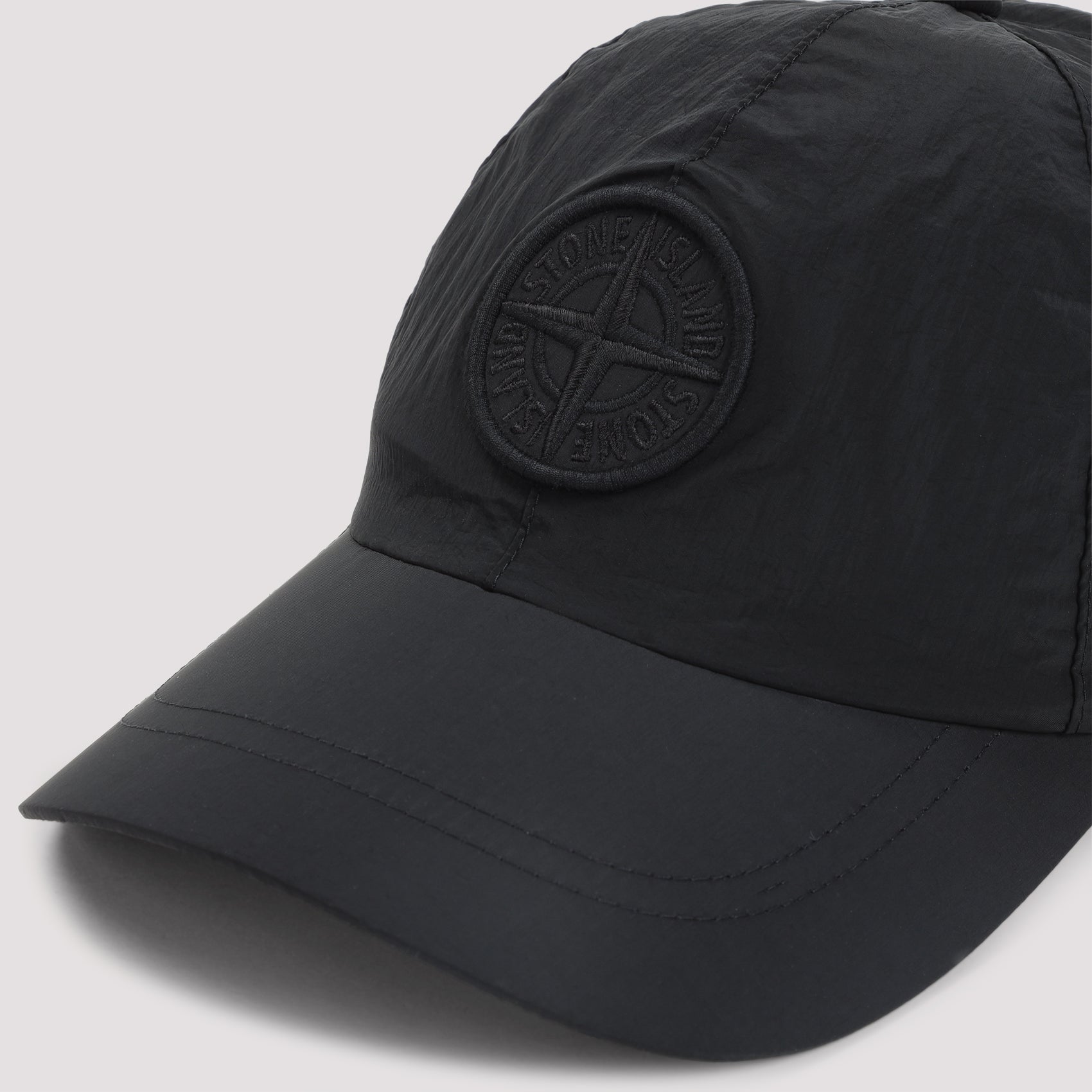 STONE ISLAND Regenerated Yarn Baseball Hat - Adjustable Fit - Banlieue91 -
