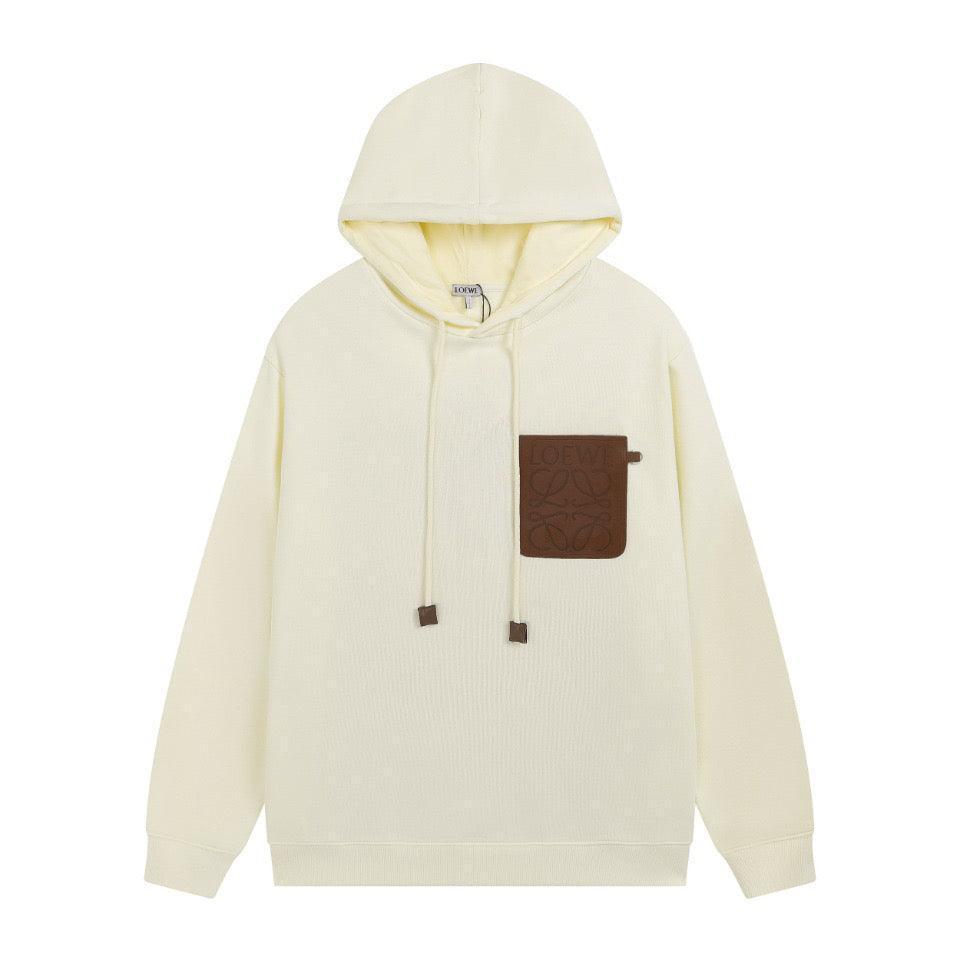 Loewe Relaxed fit hoodie in Cotton 'Beige' - Banlieue91