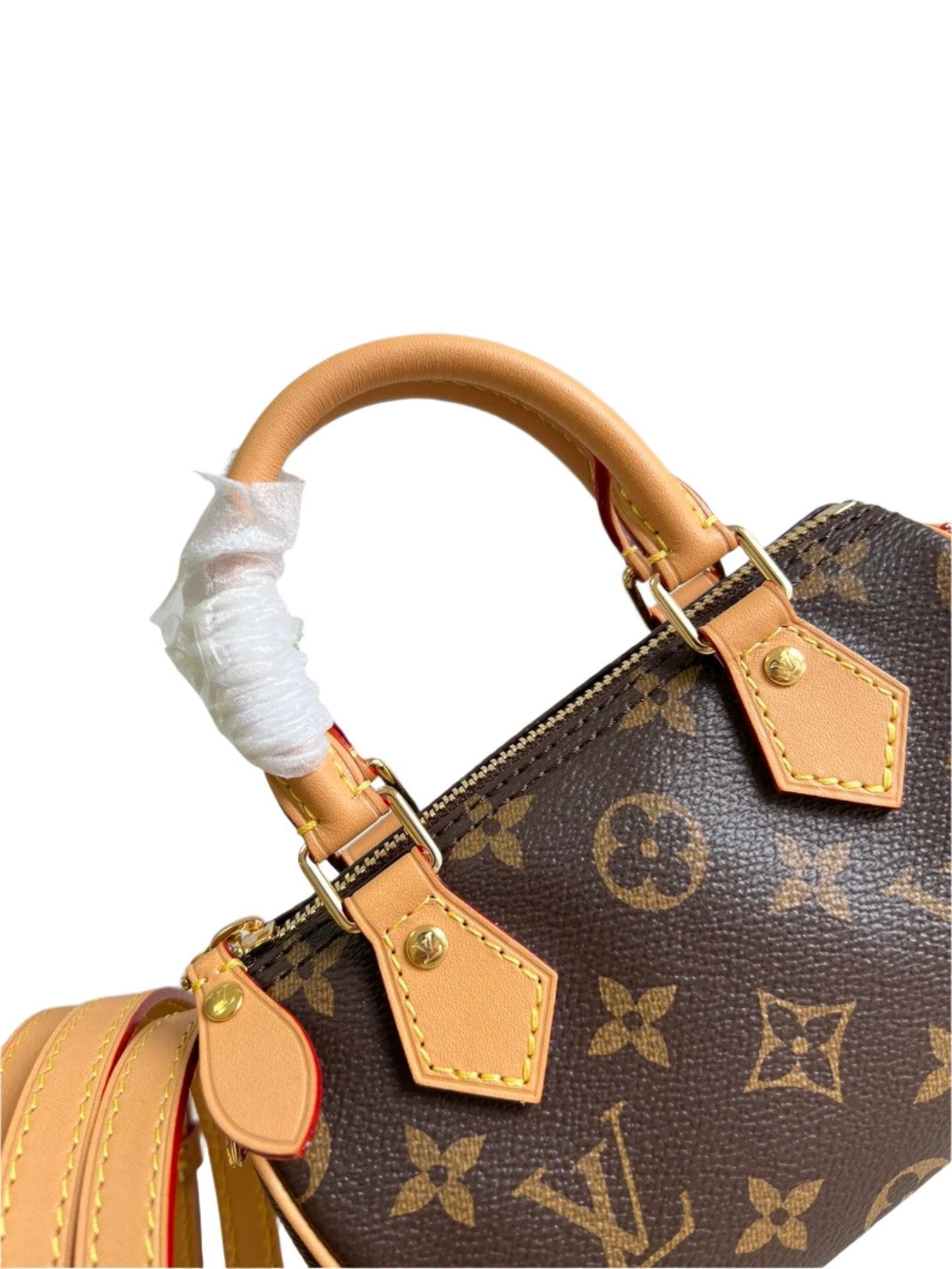 Louis Vuitton Speedy Nano revamped in Monogram Canvas - Banlieue91
