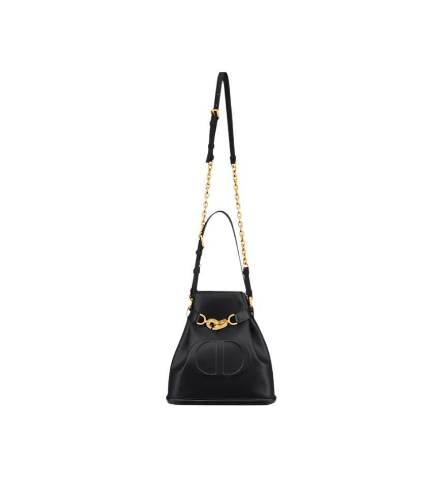 Medium C'est Dior Bag Golden Saddle CD-Embossed Calfskin - Banlieue91