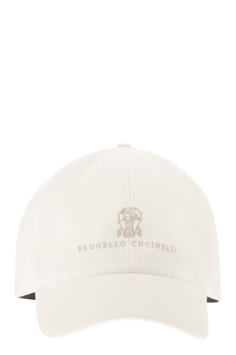 BRUNELLO CUCINELLI Garment-Dyed Twisted Cotton Gabardine Baseball Cap - Banlieue91 -