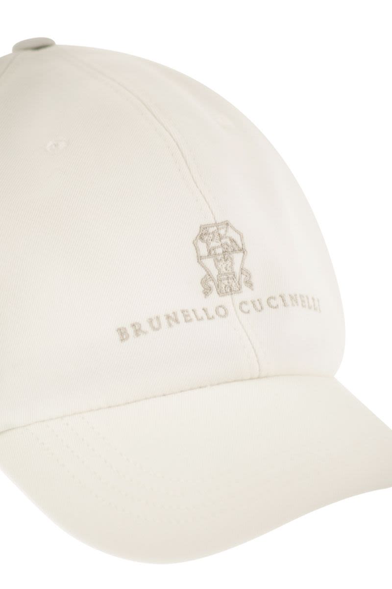 BRUNELLO CUCINELLI Garment-Dyed Twisted Cotton Gabardine Baseball Cap - Banlieue91 -