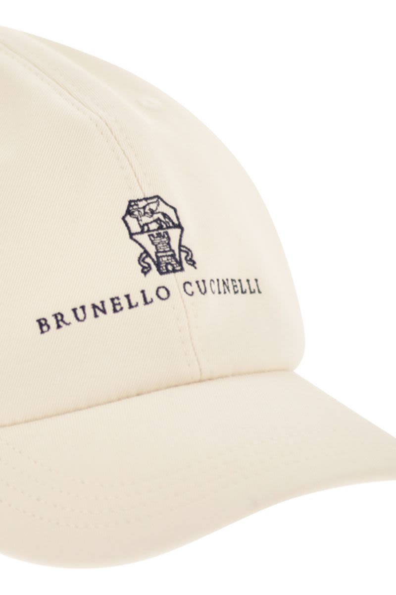 BRUNELLO CUCINELLI Garment-Dyed Twisted Cotton Gabardine Baseball Cap - Banlieue91 -