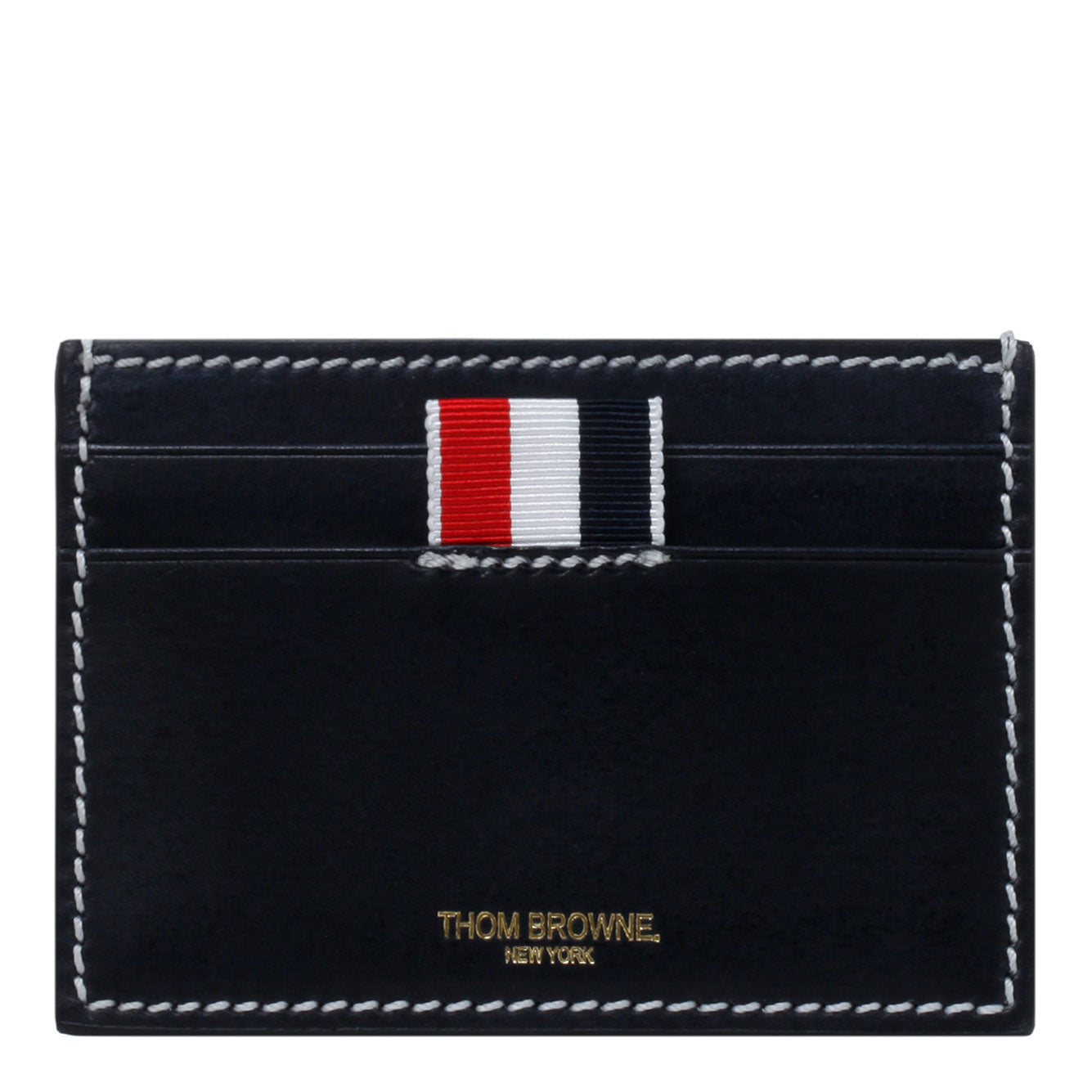 THOM BROWNE Mini 100% Leather Wallet - Banlieue91 -