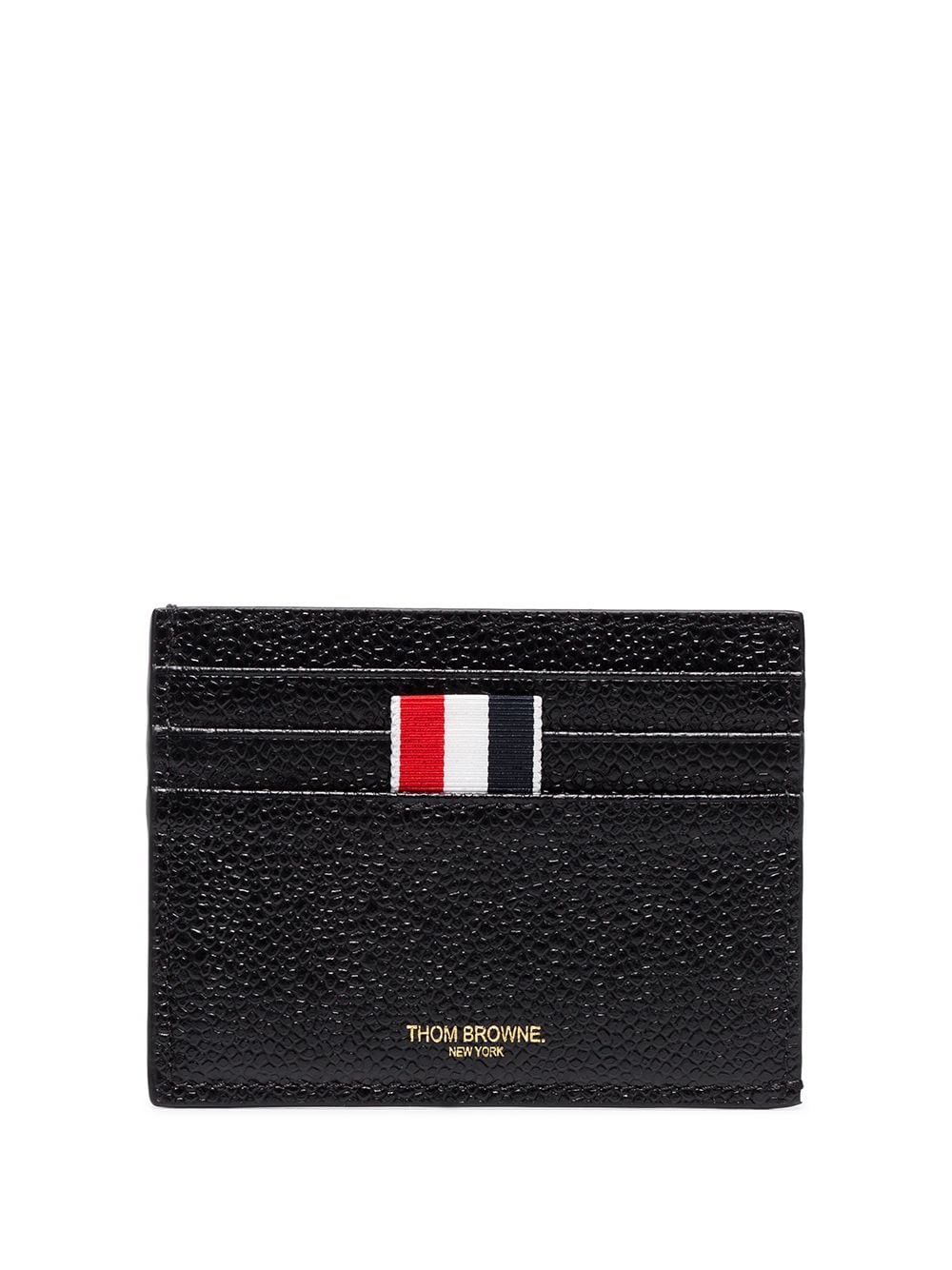 THOM BROWNE Men's Mini Leather Credit Card Case - Banlieue91 -