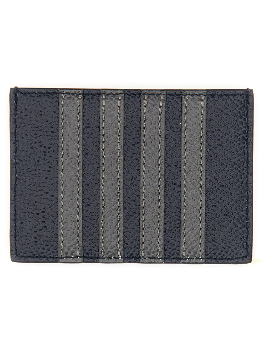 THOM BROWNE Mini 4-Bar Card Holder - Banlieue91 -