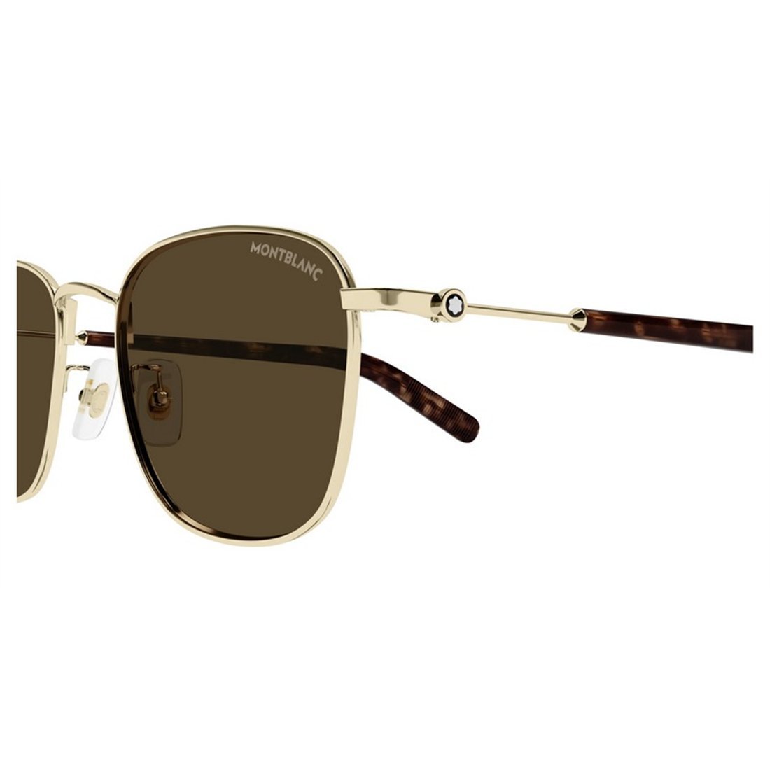 MONTBLANC Men's Classic Metal Sunglasses - MB0392SA 004 - Banlieue91 -
