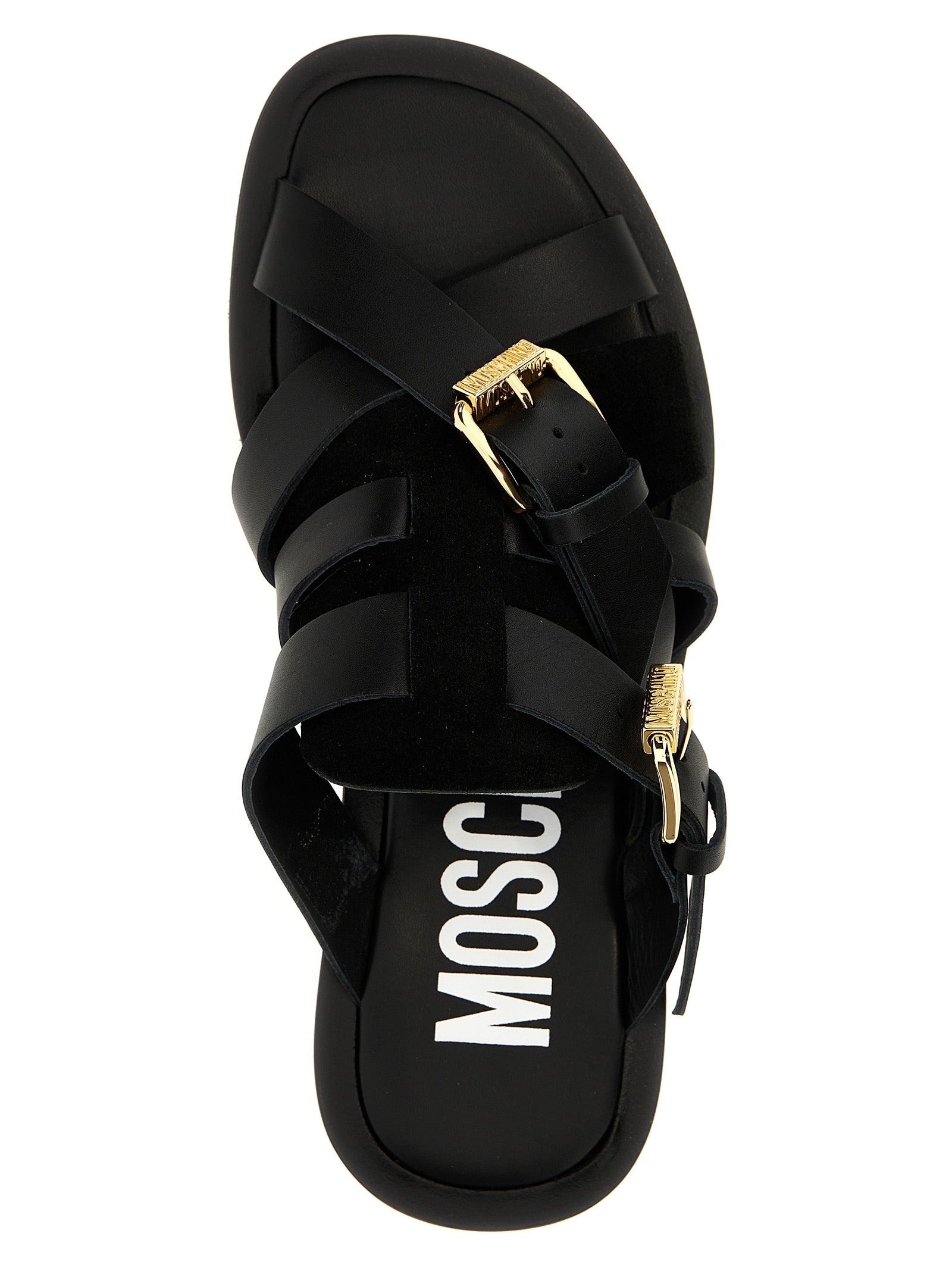 Moschino Logo Slides - Banlieue91 -