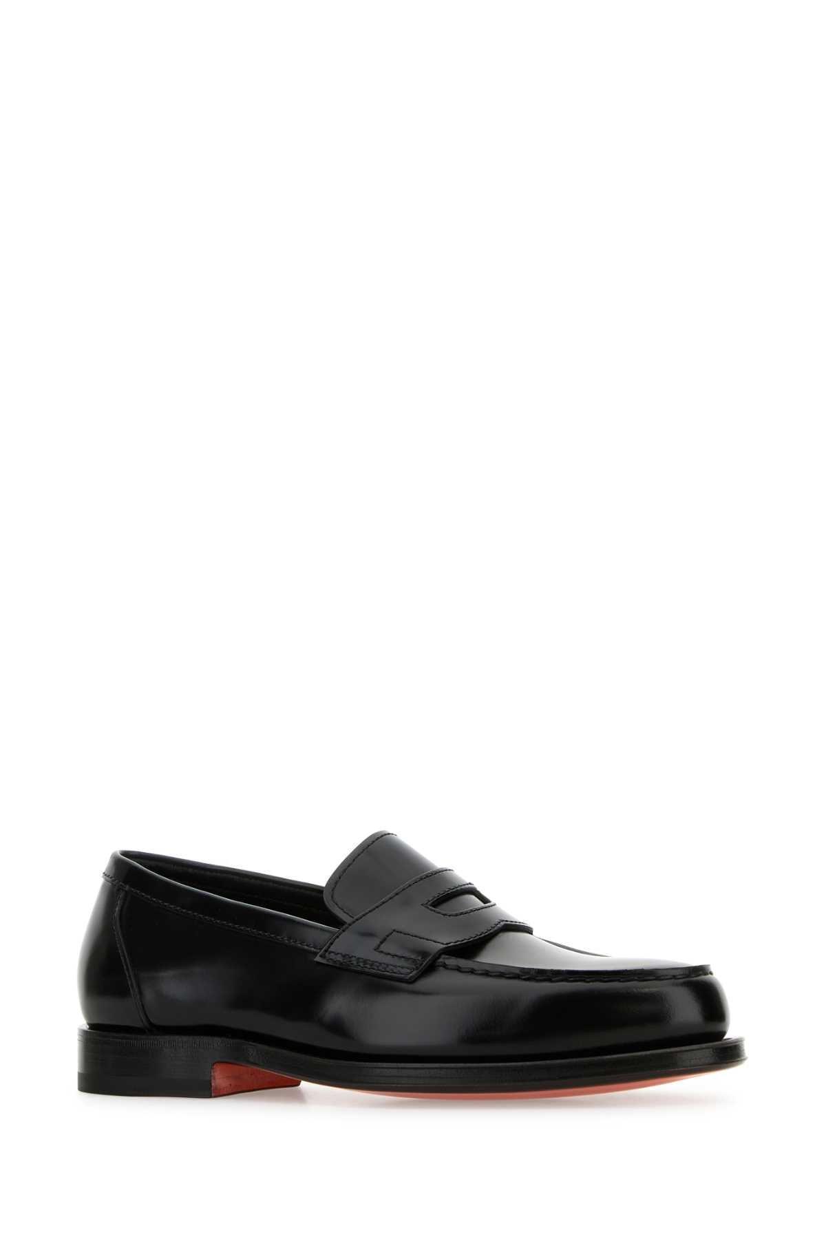SANTONI Classic Leather Loafers for Men - Banlieue91 -