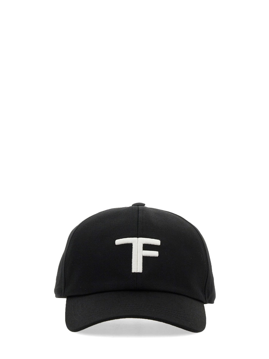 TOM FORD Men's Classic Cotton and Leather Hat - Banlieue91 -