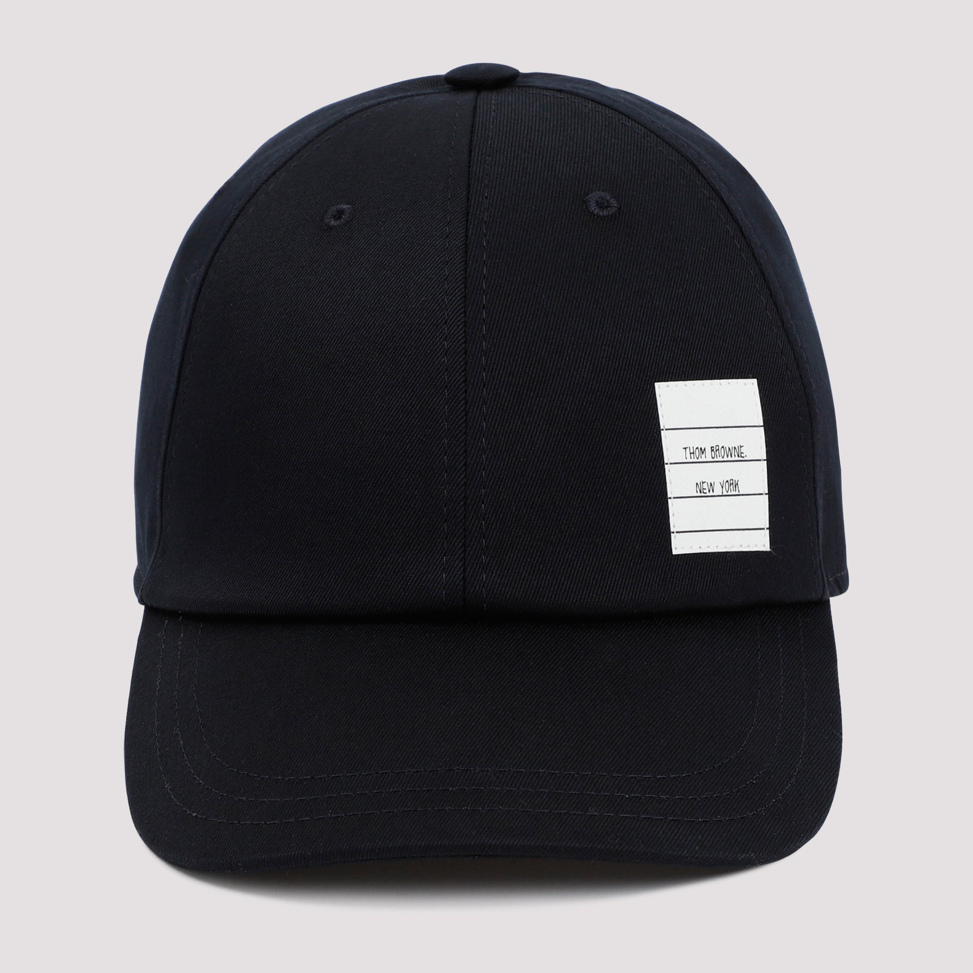THOM BROWNE Cotton Baseball Cap for Men - Banlieue91 -