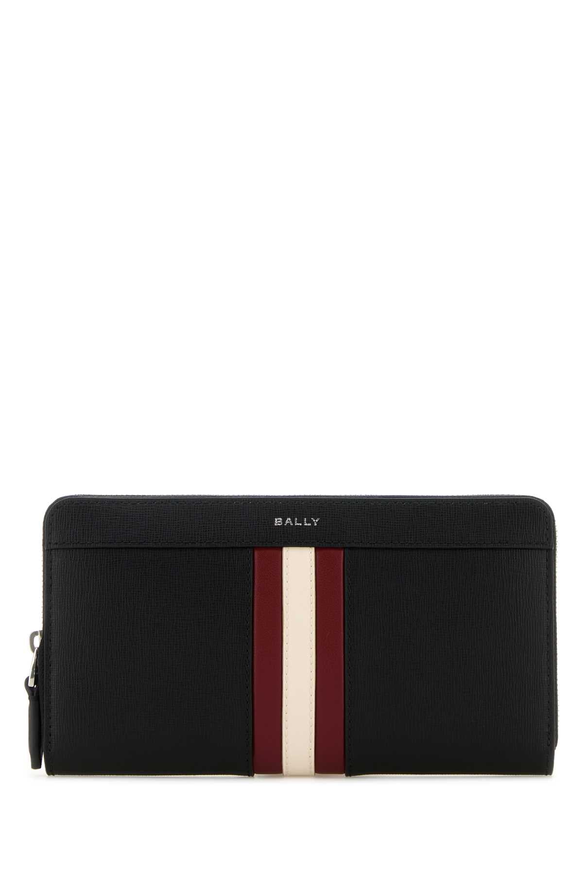 BALLY Mini Zip Around Leather Wallet for Men - Banlieue91 -