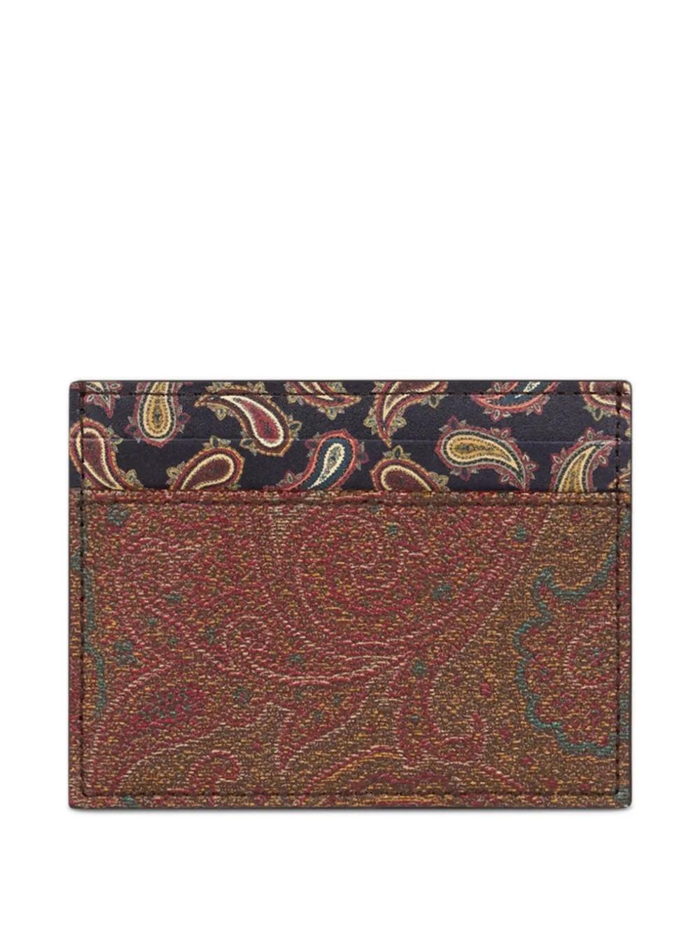 ETRO Paisley Mini Card Case - Banlieue91 -