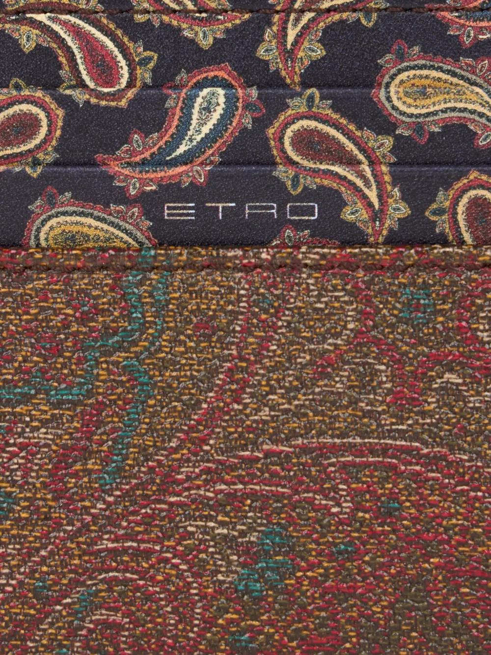 ETRO Paisley Mini Card Case - Banlieue91 -